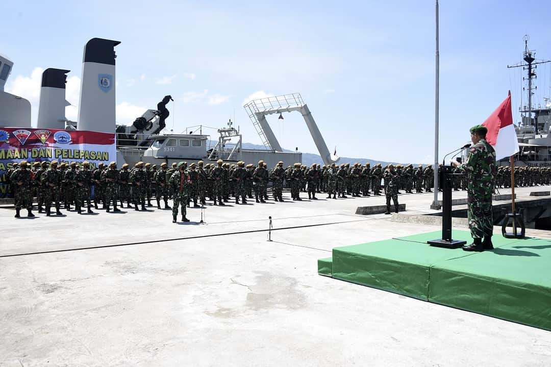 Yonarhanudse 11/ Wira Bhuana Yudha Siap Amankan Wilayah Kodam Pattimura
