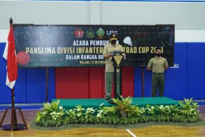 Peringati HUT TNI Ke- 76, Turnamen Pangdivif 2 Kostrad Cup Resmi Dibuka