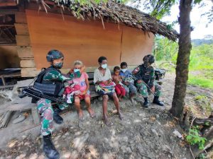 Pelayanan Kesehatan dari TNI Untuk Masyarakat, Di Tapal Batas Papua