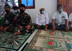 Satgas Yonif 512/QY Bersama Masyarakat Peringati Maulid Nabi Muhammad SAW di Ujung Timur Indonesia