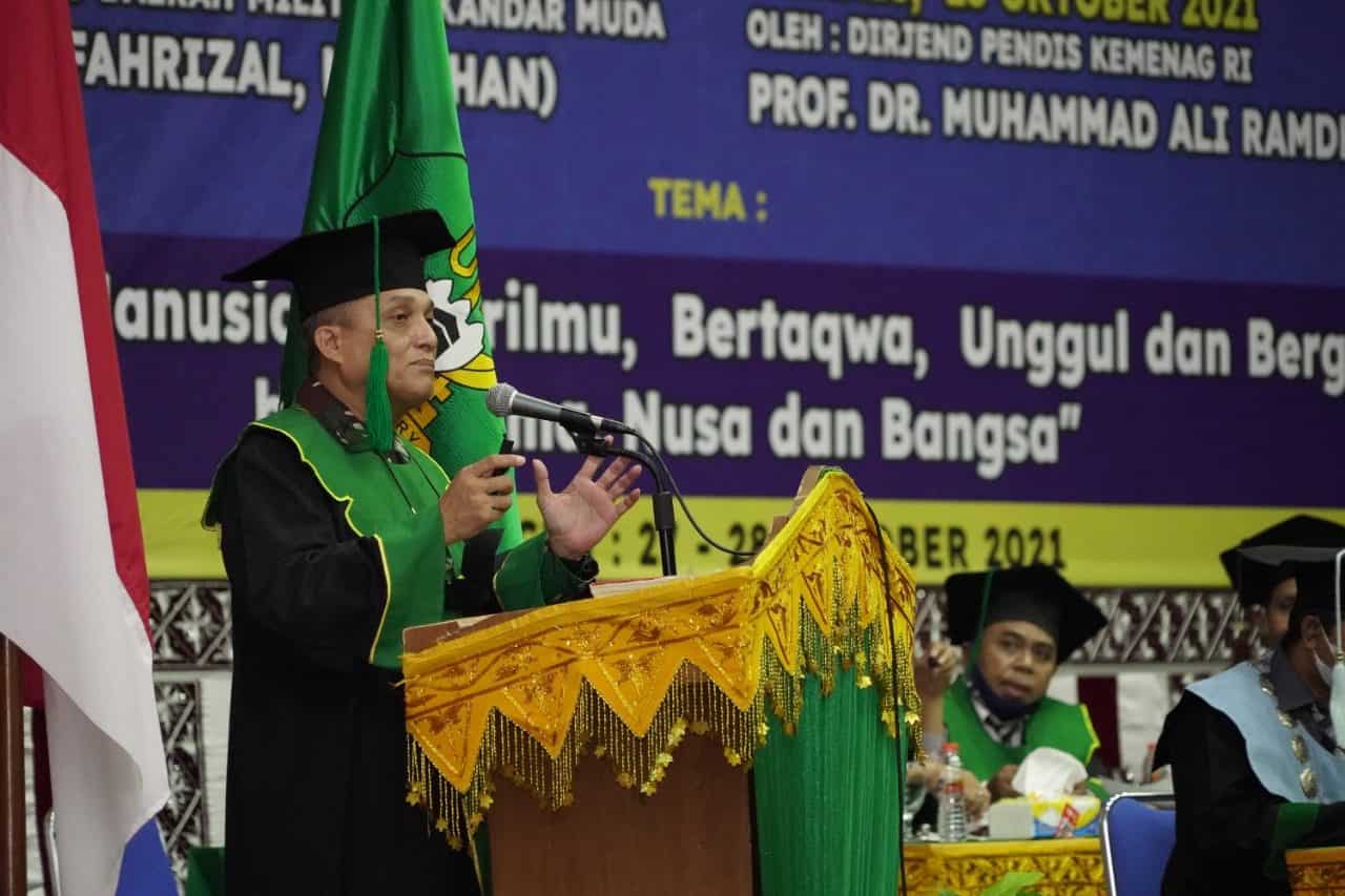 Beri Orasi Ilmiah di UIN Ar-Raniry, Ini Yang Disampaikan Irdam IM