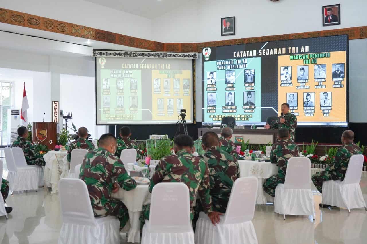 Kodiklatad Sosialisasikan Doktrin TNI AD KEP ke Jajaran Kodam XVII/Cenderawasih