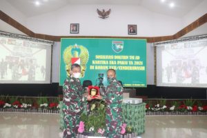 Kodiklatad Sosialisasikan Doktrin TNI AD KEP ke Jajaran Kodam XVII/Cenderawasih