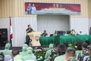 Setelah Papua Barat, Kasad Temui Prajurit TNI AD di Makassar