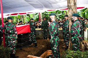 KASAD Pimpin Prosesi Pemakaman Prajurit Terbaik TNI-AD