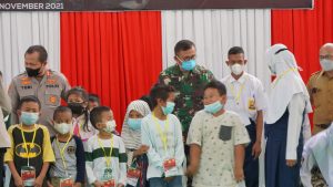 Kasdam II/Sriwijaya Hadiri Acara Pelayanan Psikologi Anak Terdampak Covid -19