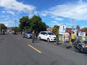 Jaring Pengguna Jalan, TNI-Polri Gelar Penegakan Prokes dan Vaksinasi
