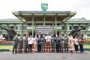 Terima Audiensi PMI Pusat dan Delegasi ICRC, Pangdam XVII/Cenderawasih Dukung Program Kesejahteraan Masyarakat Papua