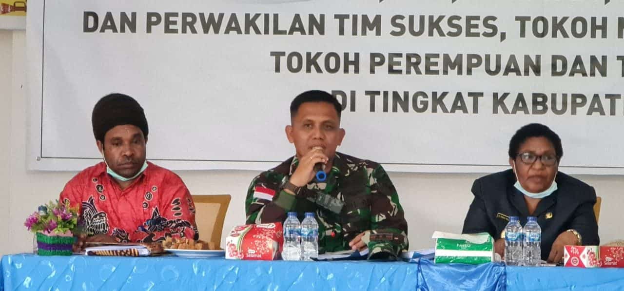 Pemkab Yalimo Gelar Dialog dan Rekonsiliasi Jelang PSU Tahap II, Dandim : Jangan Ada Lagi Penutupan Jalan