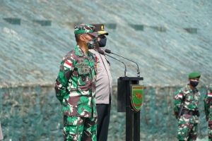 Jelang Kunjungan Presiden RI, Pangdam XVII/Cenderawasih, dan Kapolda Papua Pimpin Apel Gelar Pasukan Pengamanan