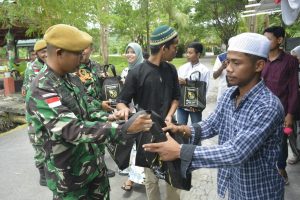 Jalin Komunikasi, Satgas Batalyon Arhanud 11/WBY Silaturahmi Dengan Toga dan Tomas Kota Ambon