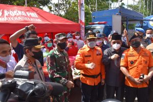 Pangdam II/Sriwijaya Hadiri Apel Kesiapsiagaan Penanggulangan Bencana Alam Provinsi Sumsel Tahun 2021