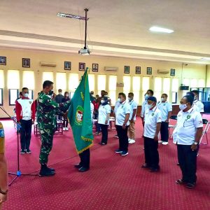 Danrem 162/WB Lantik Ketua dan Pengurus Pertina Kabupaten Sumbawa