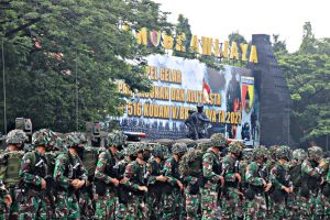 Jelang Latihan YTP, Danpuslatpur TNI AD Berlakukan Apel Kesiapan Latihan Posko