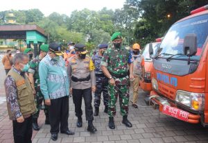 Korem 162/WB Gelar Apel Kesiapan Tanggap Bencana Antisipasi Terjadinya Bencana Alam