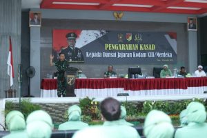 Akhiri Kunker Perdana di Wilayah Indonesia Timur, Kasad Tatap Muka Dengan Prajurit TNI AD di Poso dan Palu