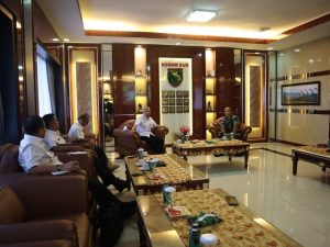 Kodam XVII/Cenderawasih, Terima Kunjungan Sekjen Dewan Ketahanan Nasional