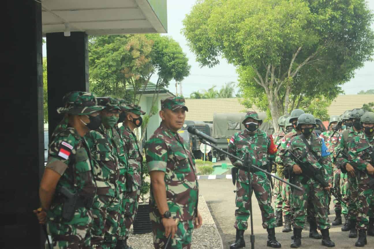 Lepas Satgas Yonif R 142/KJ Ke Daerah Latihan, Danrem 042/Gapu : Bagi Prajurit, Tugas Merupakan Kebanggaan dan Kehormatan