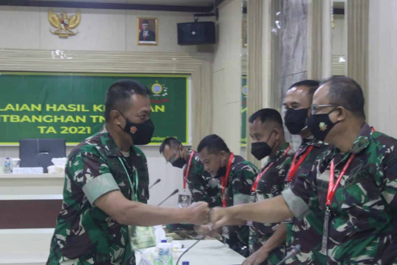 Dislitbangad Gelar Penilaian Hasil Kegiatan Litbanghan TNI AD TA 2021