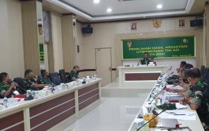 Dislitbangad Gelar Penilaian Hasil Kegiatan Litbanghan TNI AD TA 2021