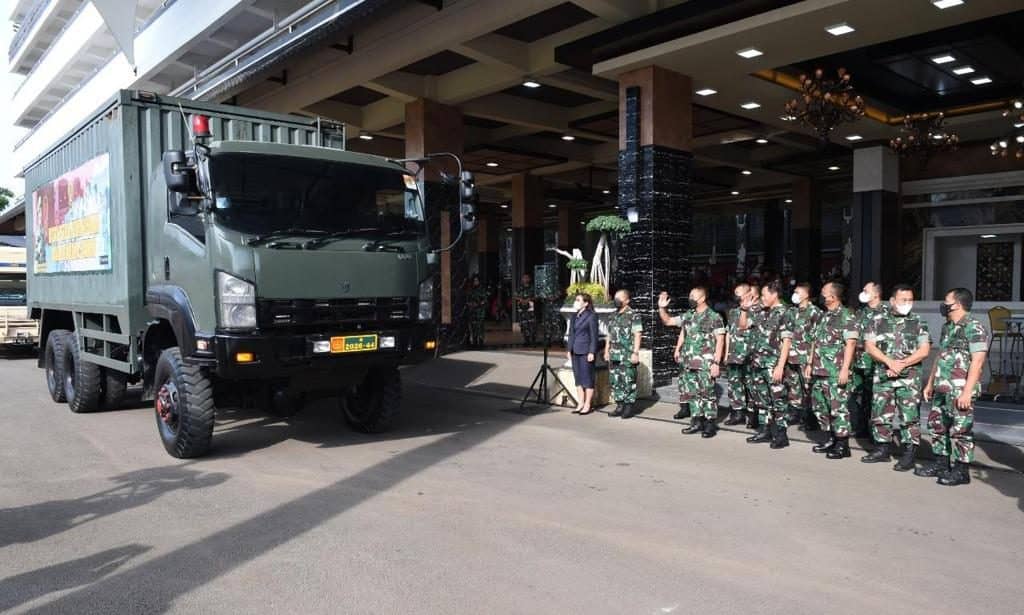 Peduli Kemanusiaan, Kasad Bantu Logistik Bencana Alam Gunung Semeru