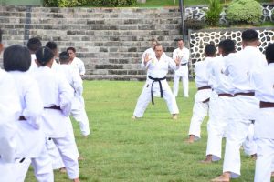 1092 Prajurit Kodam Kasuari Ujian Naik Sabuk Hitam Karate, Rekor Terbanyak