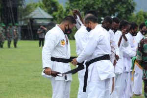 Membanggakan, Kodam Kasuari Pecahkan Rekor Muri Olahraga Karate