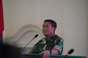 Pangdam II/Sriwijaya Beri Arahan Kepada Prajurit Satgas Teritorial BKO Kodam XVII/Cenderawasih