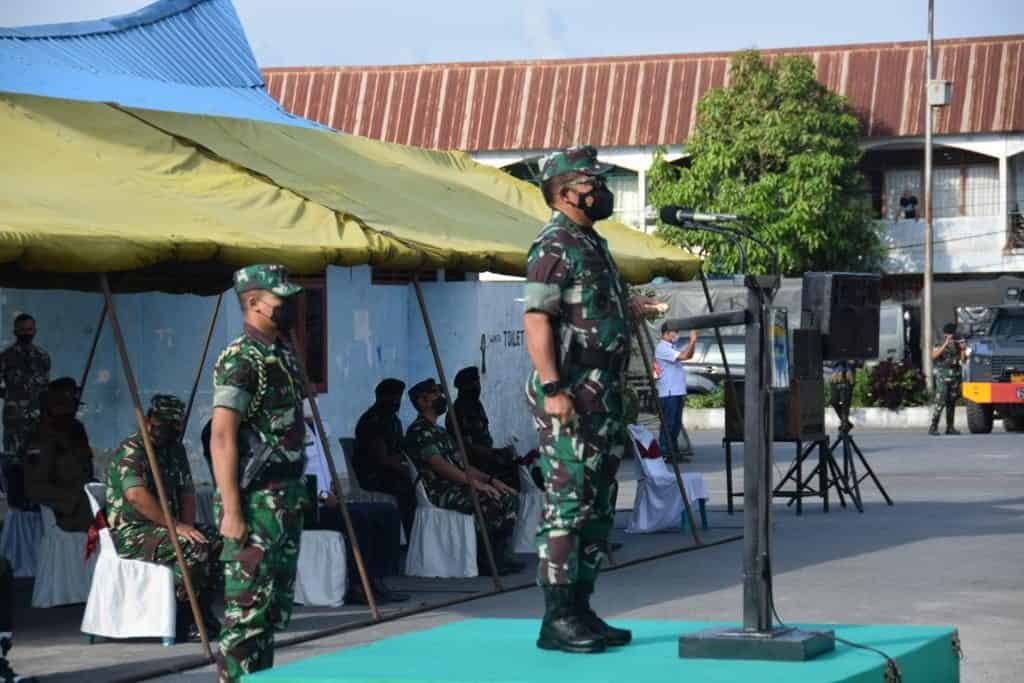 Pangdam I/BB Pimpin Apel Gelar Pasukan Pam VVIP Kunker Wapres RI ke Wilayah Sumut