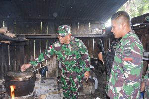Di Hadapan Prajurit Satgas Yonif 126/KC Danrem 172/PWY : Rangkul Masyarakat Papua