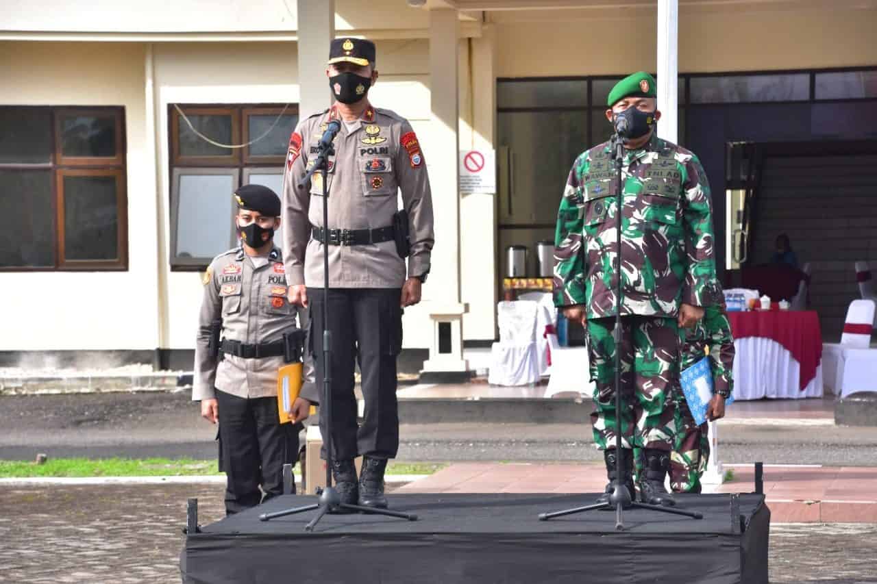 Kasrem dan Wakapolda Buka Pendidikan Terintegrasi TNI – Polri di SPN Sofifi