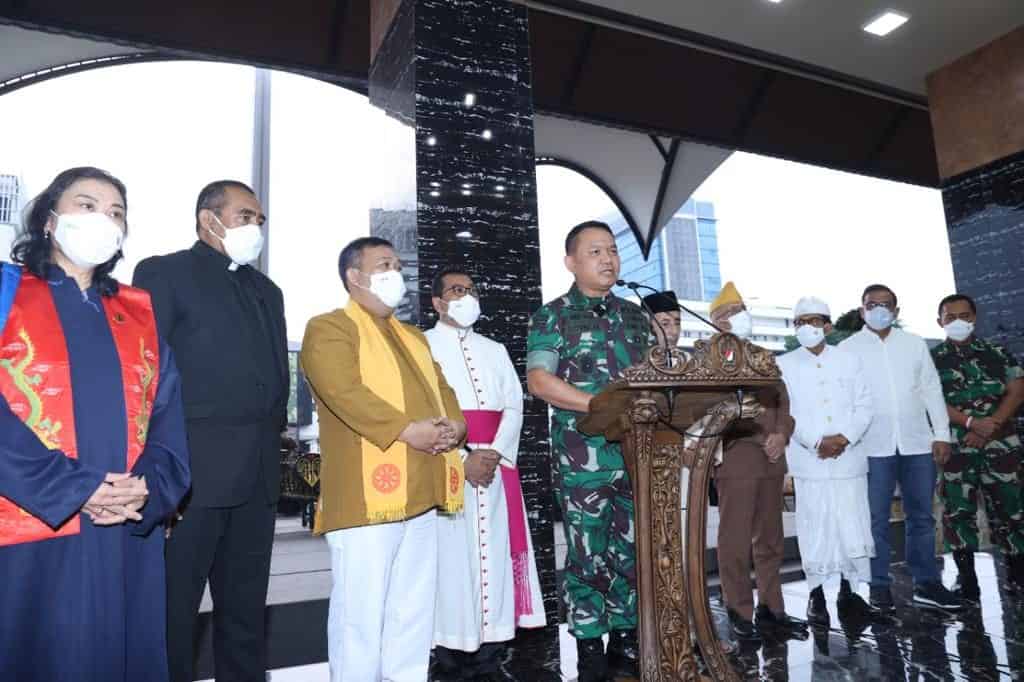 Enam Tokoh Agama Pimpin Doa untuk Negeri Pada Peringatan Hari Juang TNI AD⁣