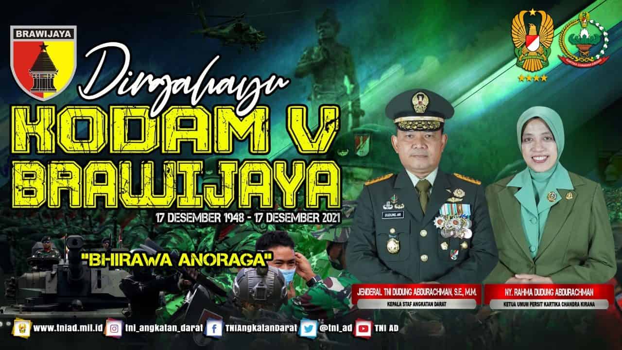 Dirgahayu Kodam V Brawijaya