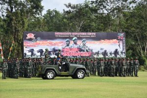 Pangdam II/Sriwijaya Pimpin Upacara Peringatan Ke-73 Hari Infanteri di Mayonif 141/AYJP