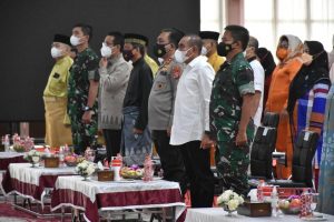 Pangdam I/BB Bersama Ketua Persit KCK PD I/BB Hadiri Perayaan Hari Ibu ke-93 Provinsi Sumut