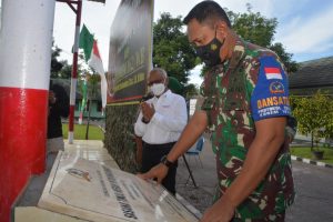 Sebelum Pindah Tugas, Danrem 162/WB Resmikan Sasana Tinju Merah Putih