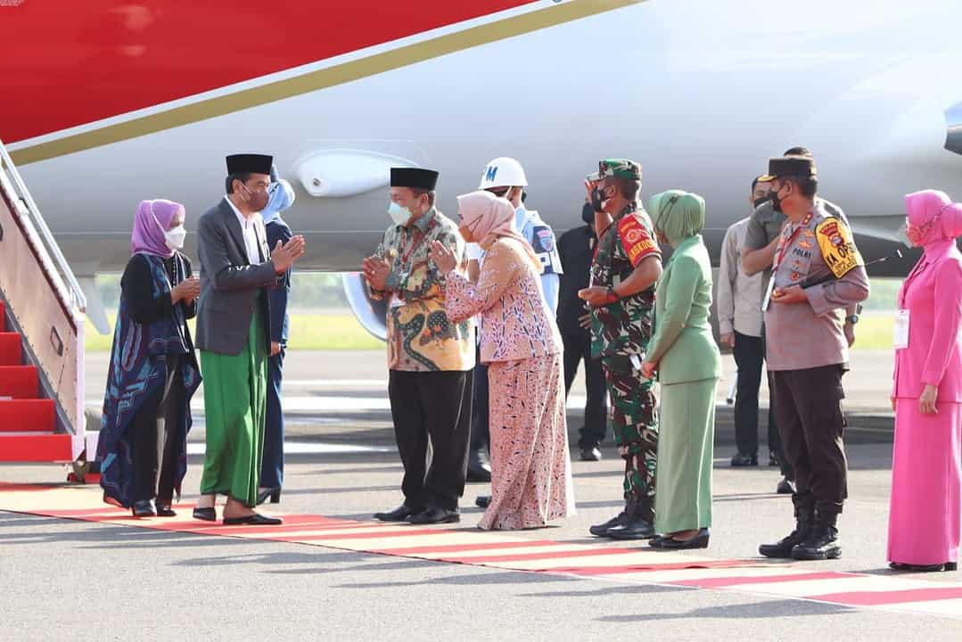 Pangdam II/Sriwijaya Pimpin Pengamanan Kunjungan Presiden RI dan Wakil Presiden RI di Lampung