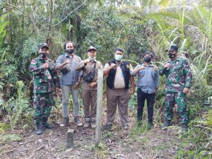 Sinergitas Satgas Yonif 144/JY Patroli Gabungan Bersama Karantina Pertanian Di Perbatasan