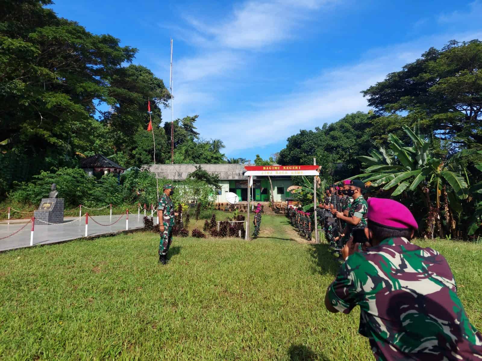 Kunjungi Pulau Rondo, Pangdam IM: Satgaspam Agar Selalu Waspada