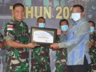 Korem 174/ATW Merauke Raih Predikat Satker Peringkat 5 Terbaik Dari 315 Satker Jajaran TNI AD