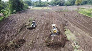 Yonzipur 10/JP/2 Kostrad Buka Lahan Huntara Korban Erupsi Semeru