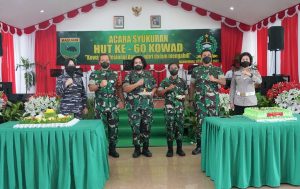 Syukuran HUT Ke 60 Kowad, Pangdam XIII/Kasuari : Kowad Juga Memiliki Tugas Penting Sama Dengan Prajurit Pria