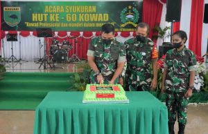 Syukuran HUT Ke 60 Kowad, Pangdam XIII/Kasuari : Kowad Juga Memiliki Tugas Penting Sama Dengan Prajurit Pria