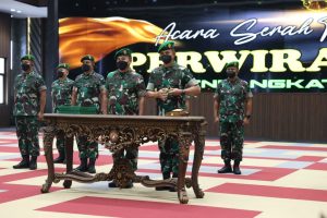 Tujuh Jabatan Pati TNI AD Diserahterimakan