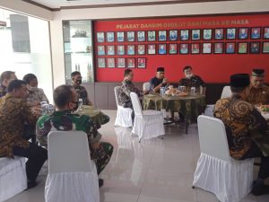 Dandim 0505/JT Terima Kunjungan Silaturahmi Dewan Kota Jakarta Timur