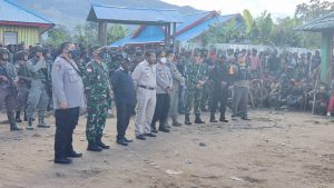 Bersama Tiga Kepala Daerah Lapogo, Kodim 1702/JWY Dorong Upaya Percepatan Perdamaian