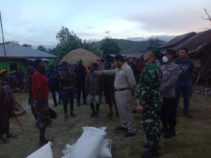 Bersama Tiga Kepala Daerah Lapogo, Kodim 1702/JWY Dorong Upaya Percepatan Perdamaian
