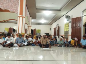 Satgas Yonarhanud 11/WBY Bersama Warga Seram Gelar Zikir Akbar dan Doa Bersama Sambut Tahun Baru 2022