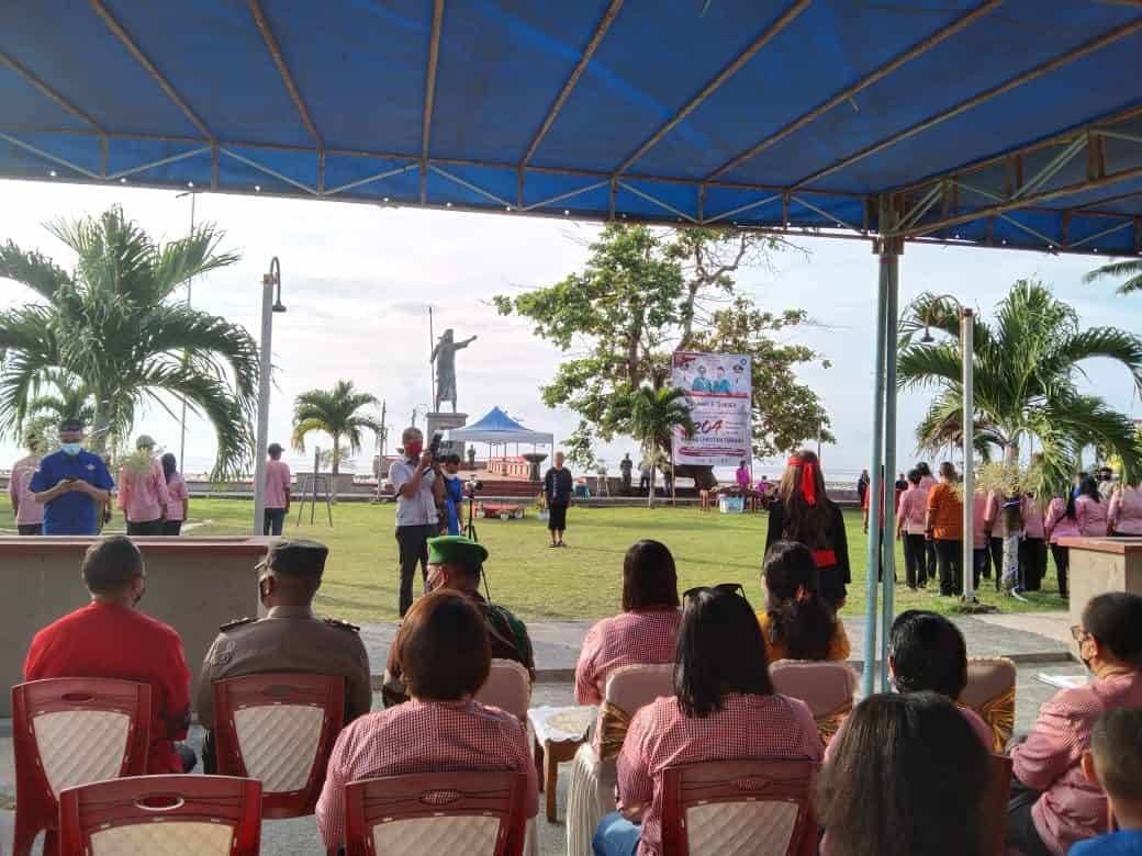 Kegiatan Peringatan HUT Pahlawan Nasional Martha Christina Tiahahu di Negeri Nusalaut