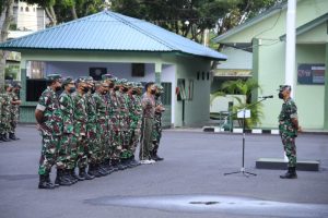 Minimalkan Pelanggaran Lalu Lintas Korem 152/Baabullah Gelar Pemeriksaan Kendaraan